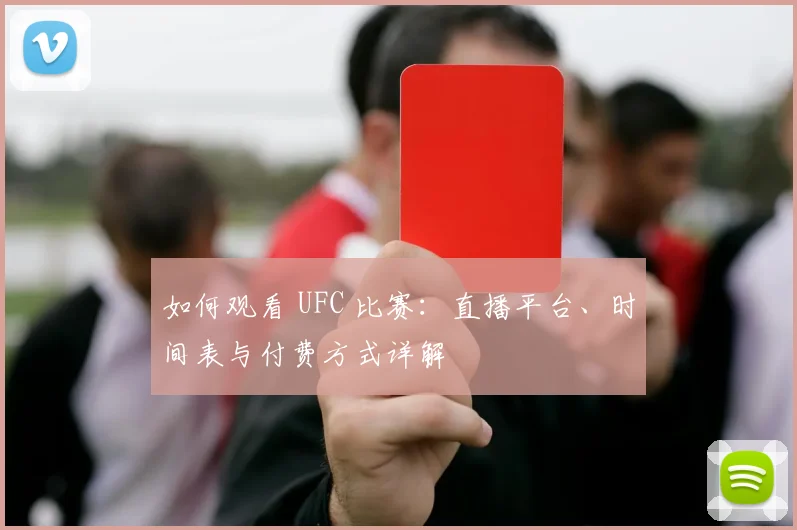 如何观看 UFC 比赛:直播平台、时间表与付费方式详解